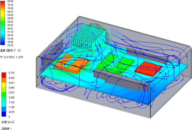 【オンライン】SOLIDWORKS Flow Simulation エレクトロニクスクーリングモジュール